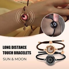 Sun-Moon Smart Sensing Couple Bracelet
