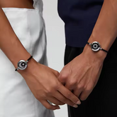 Sun-Moon Smart Sensing Couple Bracelet