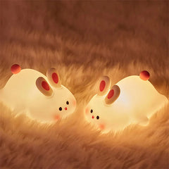 Cute Rabbit Silicone Lamp