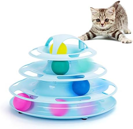 Tower Tracks Toy for Cats