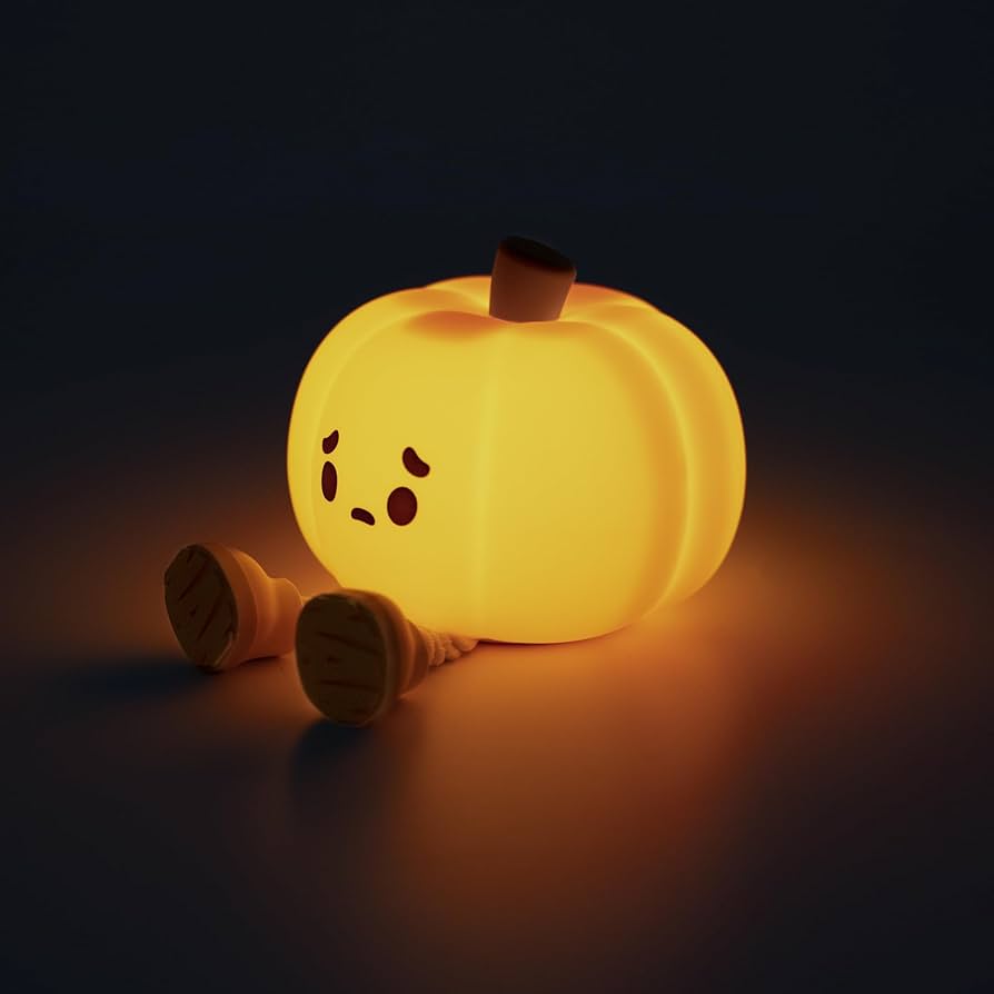 Cutesy Pumpkin Night Light