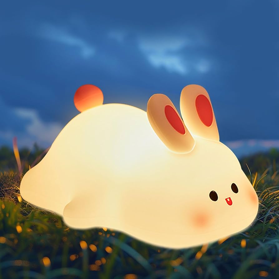 Cute Rabbit Silicone Lamp