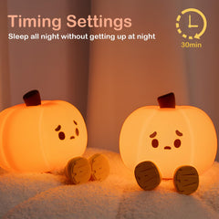 Cutesy Pumpkin Night Light