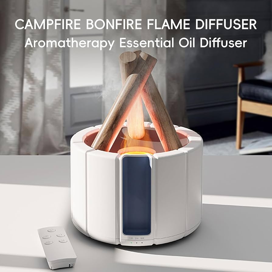 LED Campfire Humidifier Diffuser