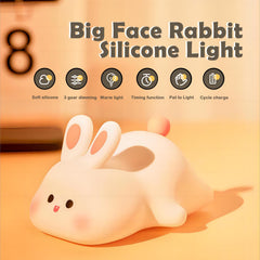 Cute Rabbit Silicone Lamp