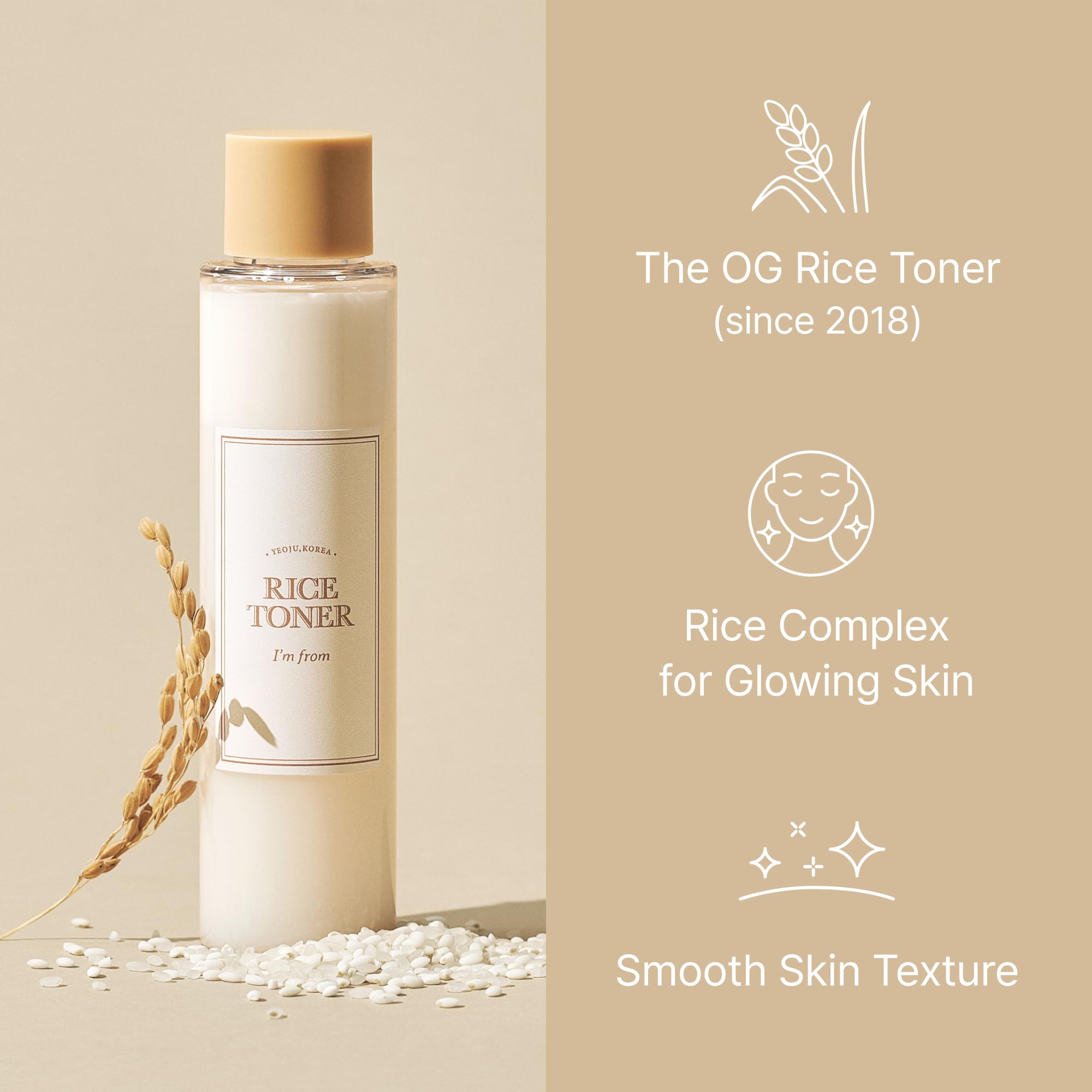 Rice Face Toner - Hydrating & Moisturizing