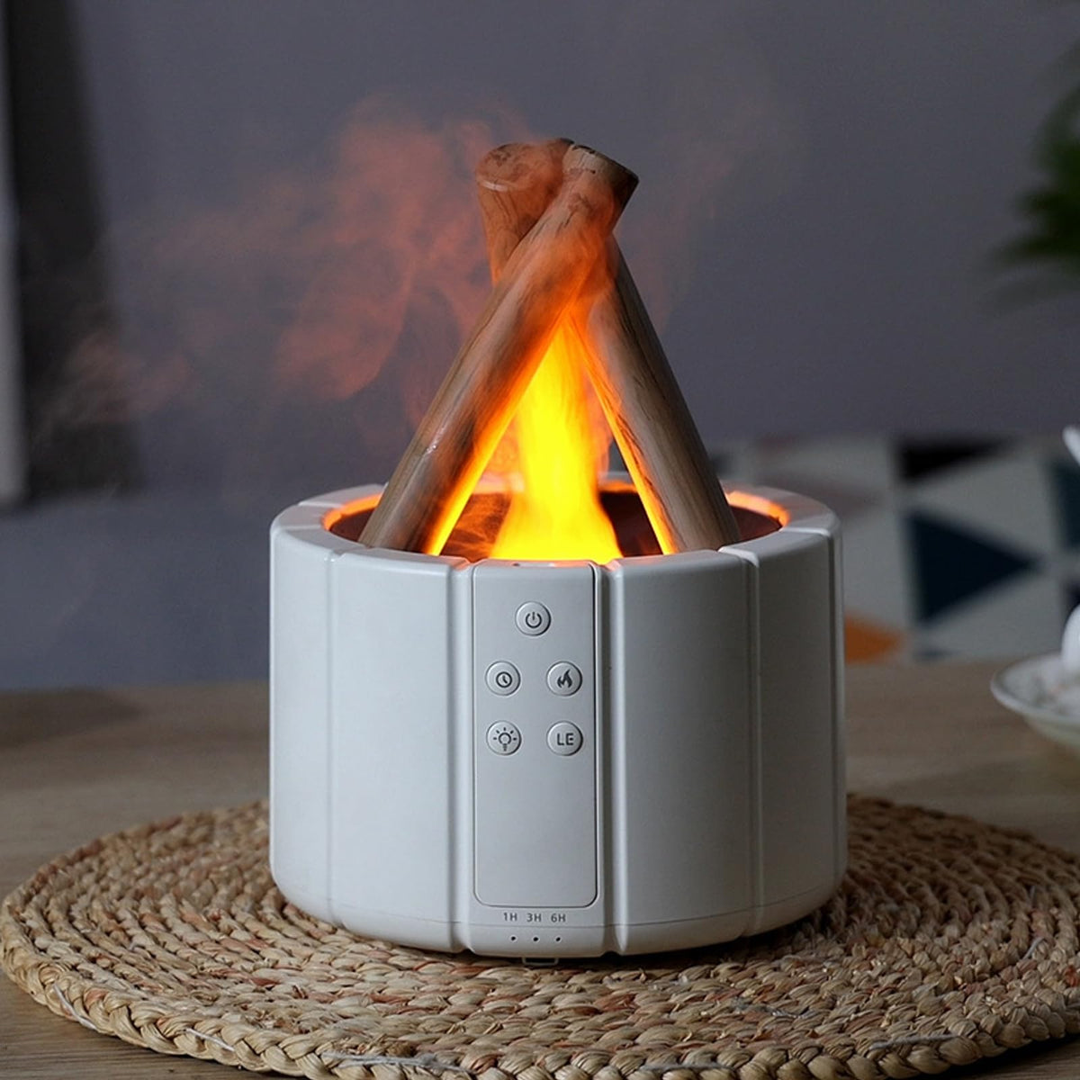 LED Campfire Humidifier Diffuser