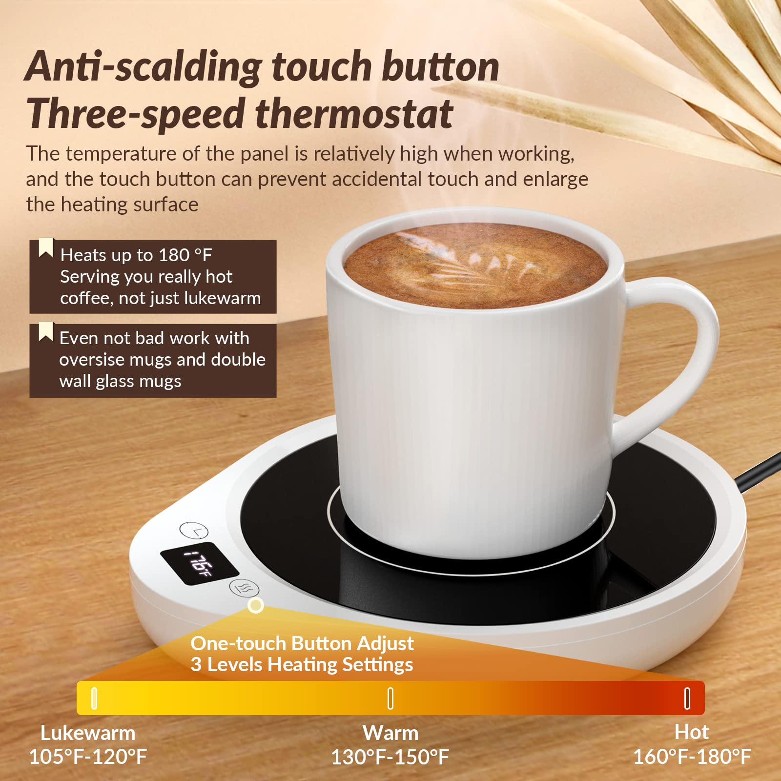 Wooden Mug Warmer