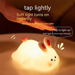 Cute Rabbit Silicone Lamp