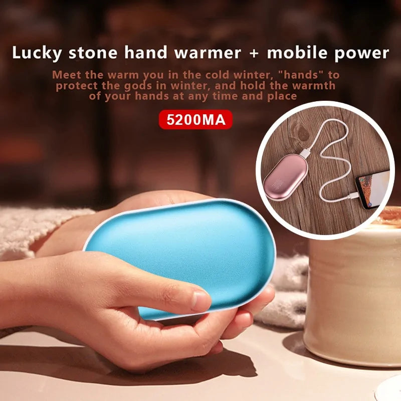 Rechargeable Hand Warmer & Power Bank