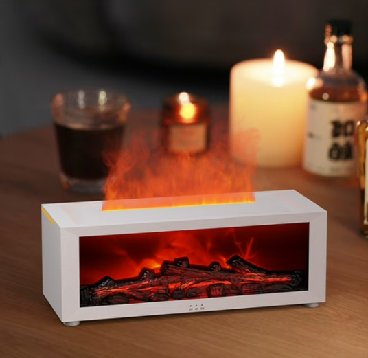 Glow Mist Aromatherapy Fireplace