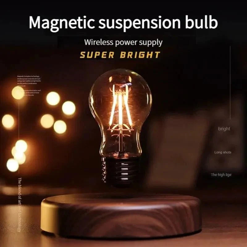 Floating LED Bulb Magnetic Levitation Lamp