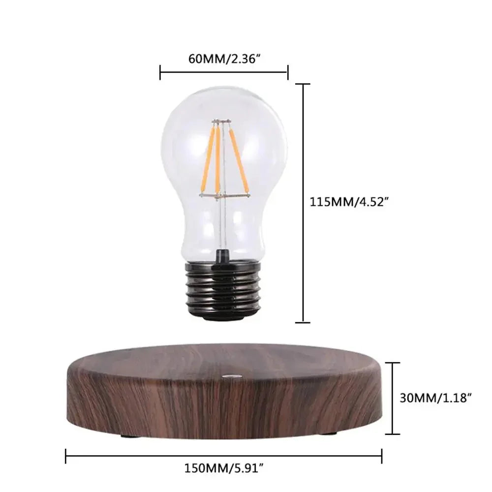 Floating LED Bulb Magnetic Levitation Lamp